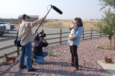 Alayne_with_baron_and_tv_crew Alayne_with_baron_and_tv_crew