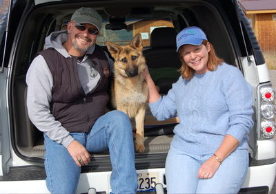 Shep with Duane and Cristene 2