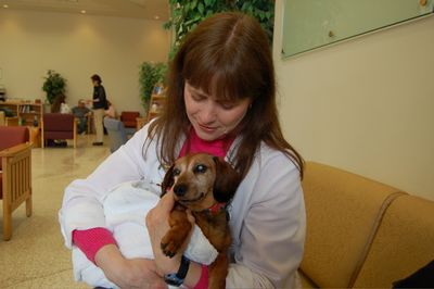 Callie with Dr Fidel 2