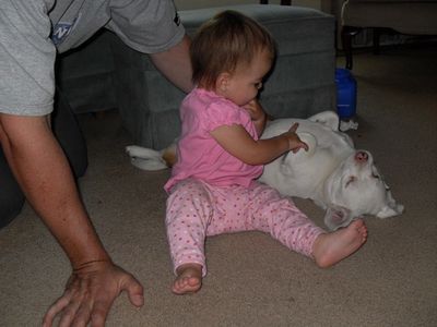 Baron getting loved 1