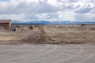 Snow-free view south