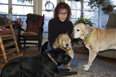 Suzi with friends Suzi with friends