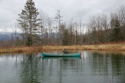 Steve in canoe 1