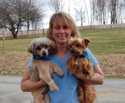 Fuzzy and Clyde with Lori