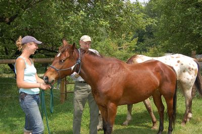 Nikki with Steve Levine and Kate