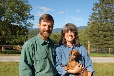 S and A with Daisy for blog 2