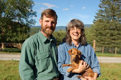 S and A with Daisy for blog 3