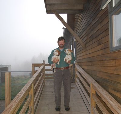 Steve with Spencer and Katie