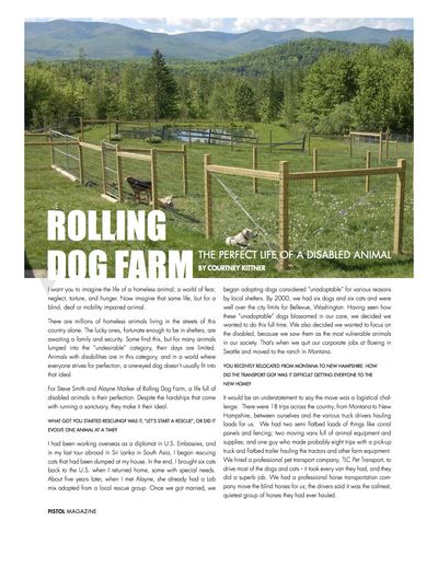 Pistol magazine story page 1