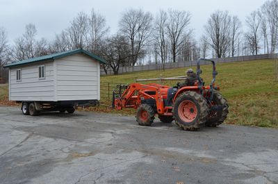 Eggmobile on the move