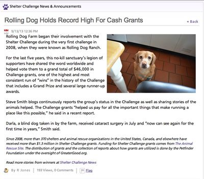 Shelter Challenge Blog Post on RDF